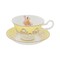 Disney English Ladies: Tiara Gold Belle Decorative Cup & Saucer